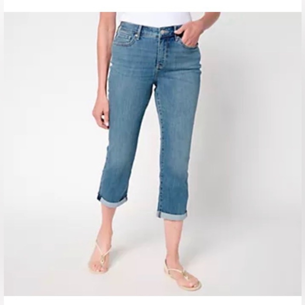 NYDJ ANKLE CUFFED NWT 12